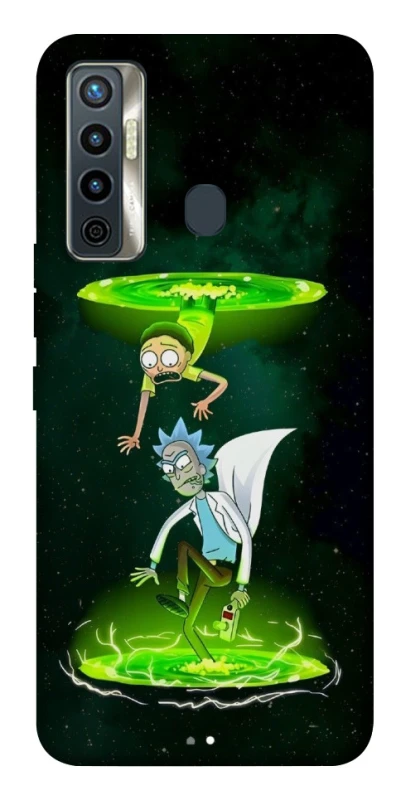 Чохол на TECNO Camon 17 Rick and Morty фото 1 з 1