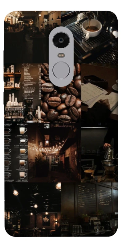 Чехол на Xiaomi Redmi Note 4X / Note 4 (Snapdragon) Coffee collage ver.1 фото 1 из 1