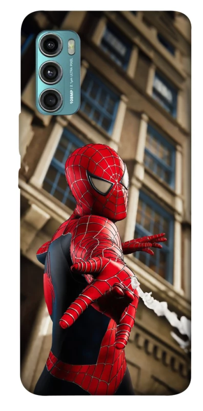 Чехол на Motorola Moto G60 Spiderman фото 1 из 1