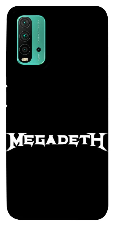 Чохол на Xiaomi Redmi Note 9 4G / Redmi 9 Power Megadeth logo фото 1 з 1