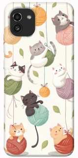 Чохол на Samsung Galaxy A03 Funny Kittens фото 1 з 1