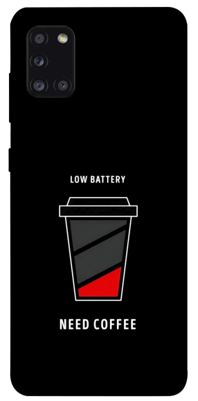 Чехол на Samsung Galaxy A31 Low battery фото 1 из 1
