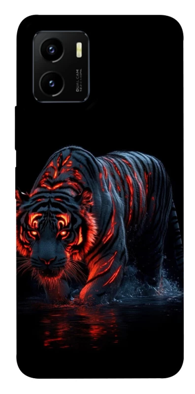 Чехол на Vivo Y15s fire tiger фото 1 из 1