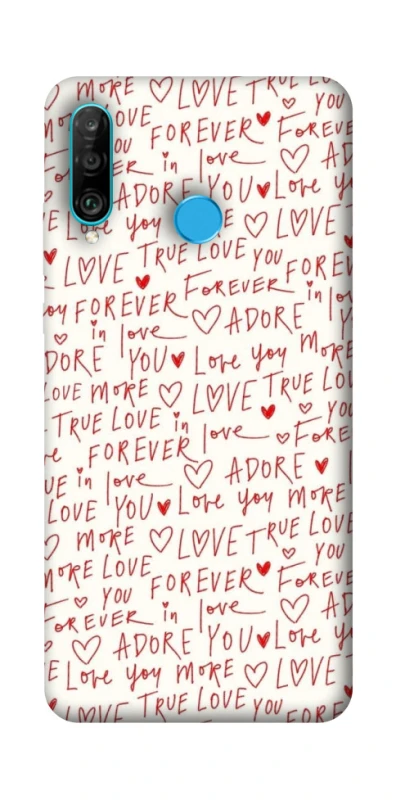 Чохол на Huawei P30 lite Love aesthetic ver.4 фото 1 з 1
