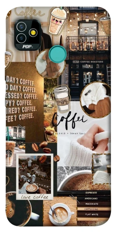Чохол на TECNO POP 5 Coffee vibes фото 1 з 1