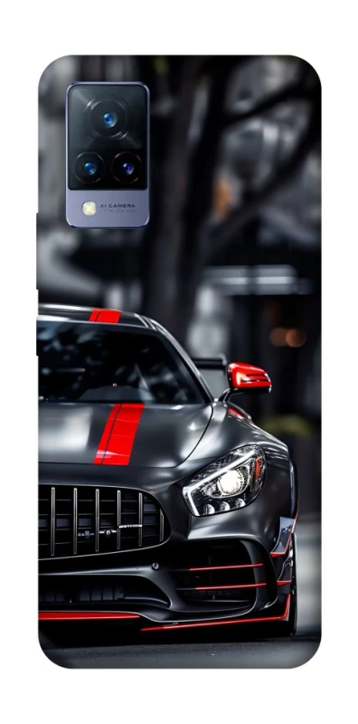 Чехол на Vivo V21 Black Mercedes фото 1 из 1