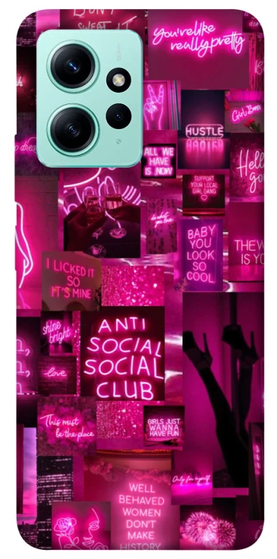 Чехол на Xiaomi Redmi Note 12 4G Hot collage ver.7 фото 1 из 1
