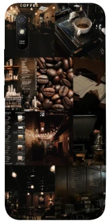Чехол на Xiaomi Redmi 9A Coffee collage ver.1 фото 1 из 1