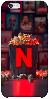 Чехол на Apple iPhone 6/6s plus (5.5") Netflix and popcorn фото 1 из 1