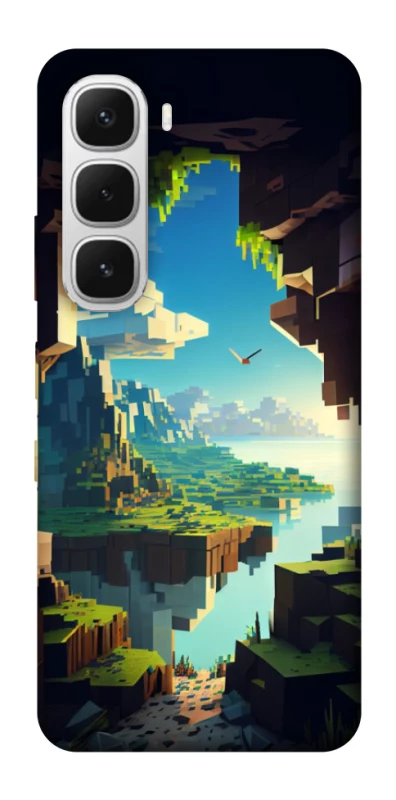 Чехол на Infinix Hot 60i Minecraft sunrise фото 1 из 1