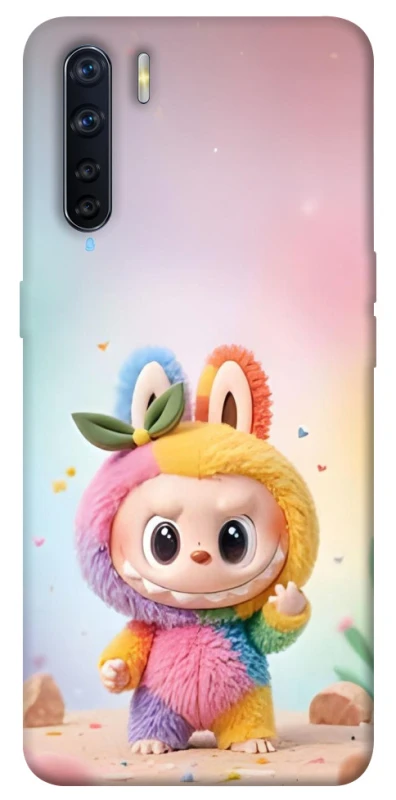 Чехол на Oppo A91 Labubu colored фото 1 из 1