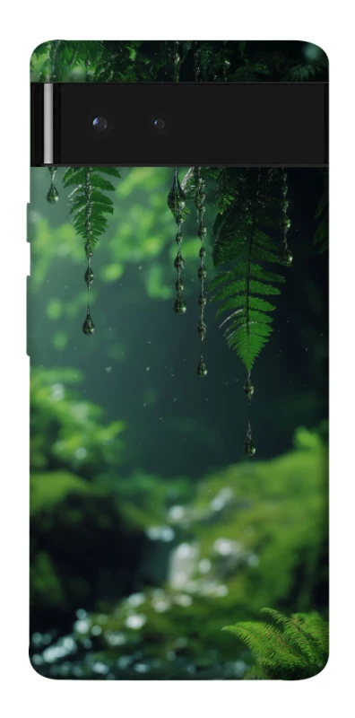 Чехол на Google Pixel 6 rain forest фото 1 из 1