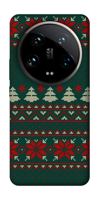 Чохол на Xiaomi 14 Ultra Christmas jumper ver.4 фото 1 з 1