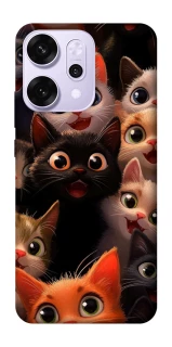 Чохол на Oppo Reno 14 Pro happy cats фото 1 з 1
