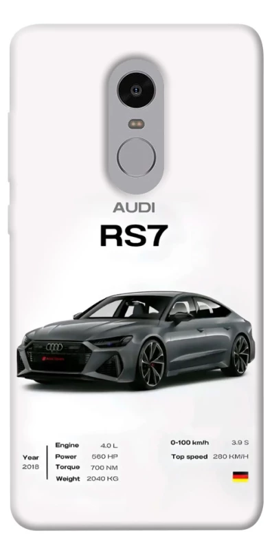 Чохол на Xiaomi Redmi Note 4X / Note 4 (Snapdragon) Audi RS7 фото 1 з 1
