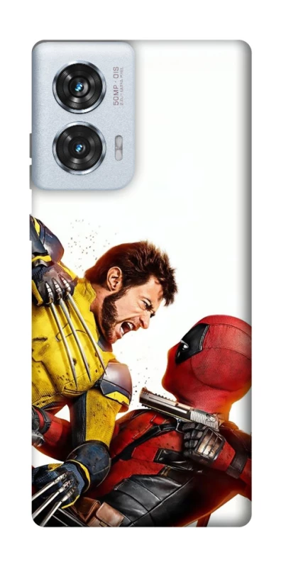Чохол на Motorola Edge 50 Fusion Deadpool and Wolverine фото 1 з 1