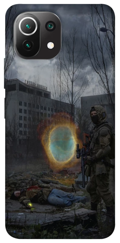 Чохол на Xiaomi Mi 11 Lite Сталкер v6 фото 1 з 1