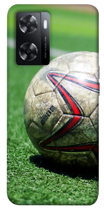 Чохол на Oppo A77s М'яч на газоні фото 1 з 1