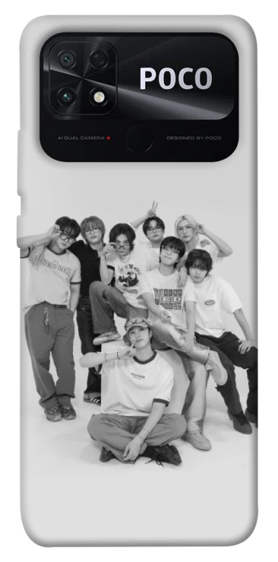 Чохол на Xiaomi Poco C40 Stray Kids All Around фото 1 з 1
