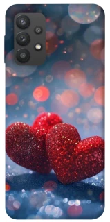 Чехол на Samsung Galaxy A32 (A325F) 4G Red hearts фото 1 из 1