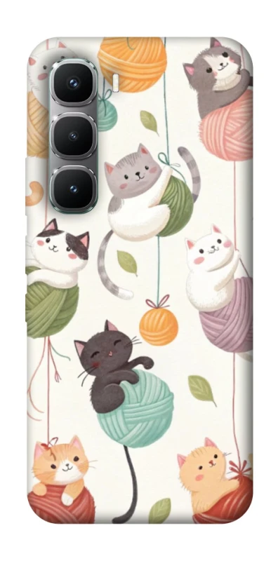 Чохол на Infinix Hot 60 Pro Funny Kittens фото 1 з 1