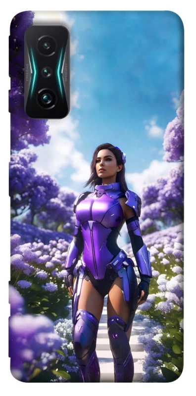 Чохол на Xiaomi Redmi K50 Gaming Cyber space girl ver.4 фото 1 з 1