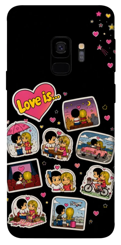 Чехол на Samsung Galaxy S9 Love is ver.3 фото 1 из 1