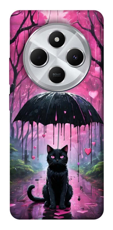 Чохол на Xiaomi Redmi 14C / Poco C75 Black cat фото 1 з 1