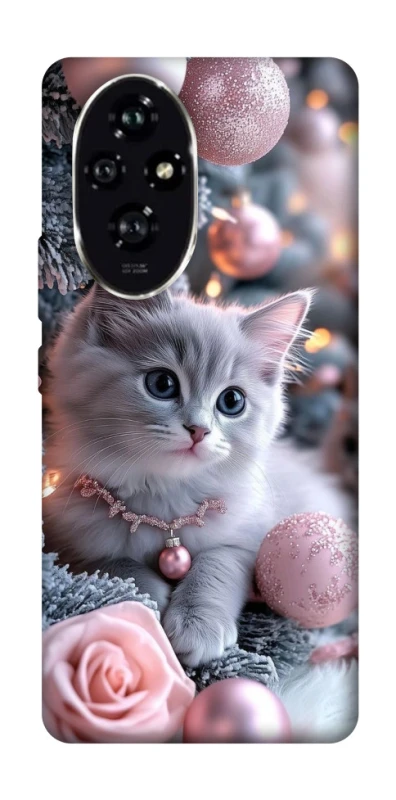 Чохол на Honor 200 Christmas Kitty фото 1 з 1
