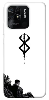 Чохол на Xiaomi Redmi 10C berserk white фото 1 з 1