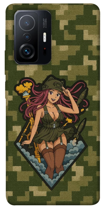 Чохол на Xiaomi 11T / 11T Pro Military Waifu фото 1 з 1