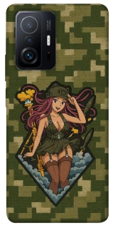 Чехол на Xiaomi 11T / 11T Pro Military Waifu фото 1 из 1