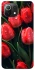 Чохол на Xiaomi Mi 11 Lite Червоні тюльпани фото 1 з 1