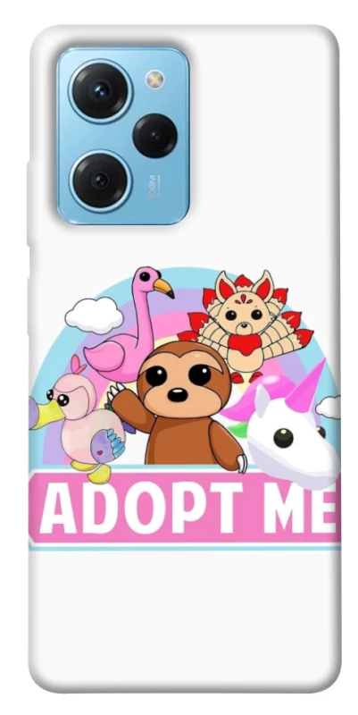 Чохол на Xiaomi Poco X5 Pro 5G Adopt Me Pets Logo фото 1 з 1