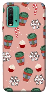 Чехол на Xiaomi Redmi Note 9 4G / Redmi 9 Power Новогодний v38 фото 1 из 1