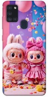 Чехол на Samsung Galaxy A21s Labubu twins ver.2 фото 1 из 1