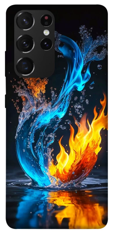 Чехол на Samsung Galaxy S21 Ultra Water And Fire фото 1 из 1