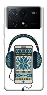 Чохол на Xiaomi Poco X6 Сучасна вишиванка фото 1 з 1