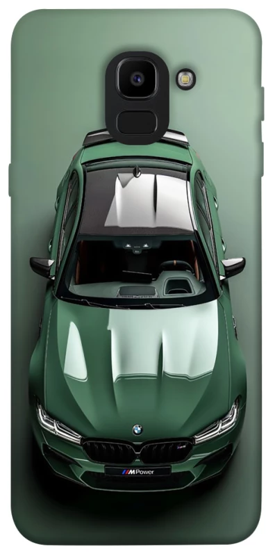 Чохол на Samsung J600F Galaxy J6 (2018) BMW green фото 1 з 1