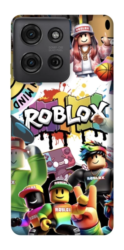 Чохол на Motorola Moto G75 Roblox Characters Collage фото 1 з 1