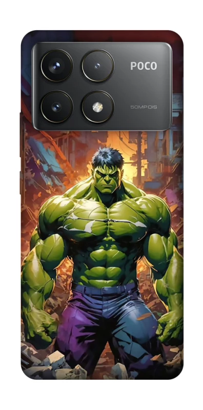 Чохол на Xiaomi Poco F6 Pro Hulk фото 1 з 1