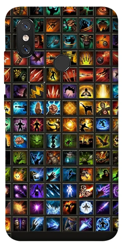 Чохол на Xiaomi Mi 8 Abilities menu ver.3 фото 1 з 1