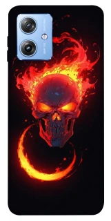 Чохол на Motorola Moto G84 Blood Skull фото 1 з 1