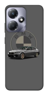 Чехол на Infinix Hot 30i BMW grey v2 фото 1 из 1