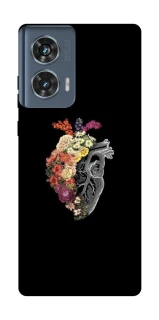 Чехол на Motorola Edge 50 Heart with flowers фото 1 из 1