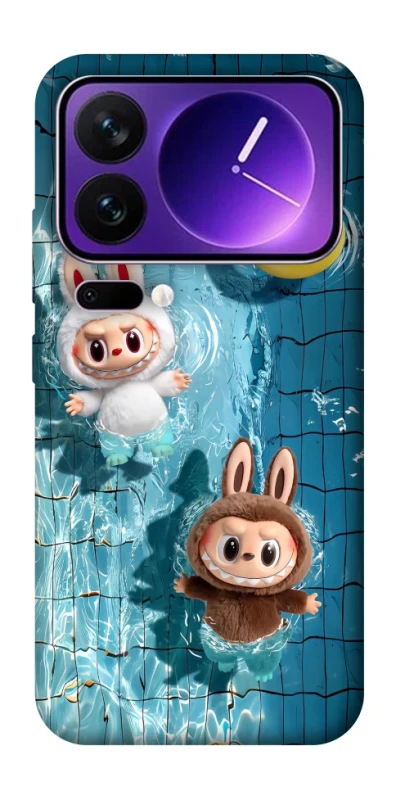 Чехол на Xiaomi 17 Pro Max Labubu in the pool фото 1 из 1