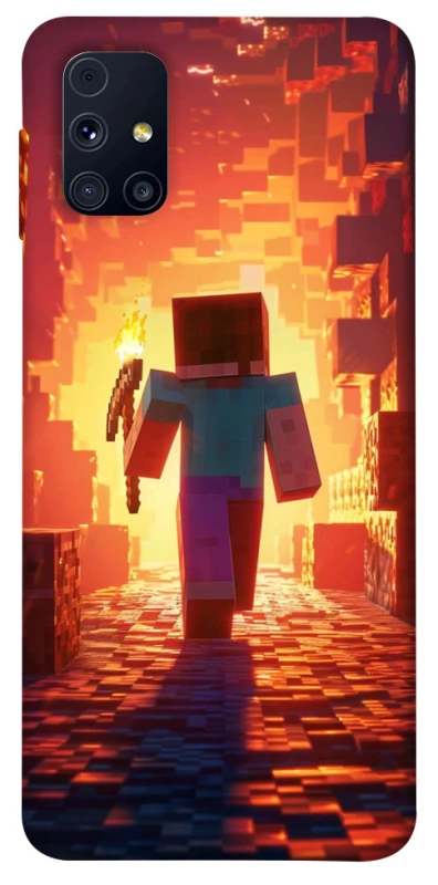 Чехол на Samsung Galaxy M31s Minecraft adventure фото 1 из 1