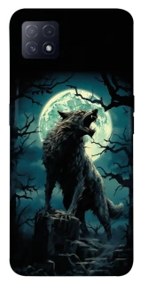 Чохол на Oppo A72 5G / A73 5G Вовк під місяцем фото 1 з 1