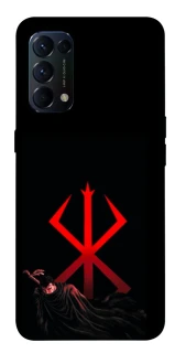 Чохол на Oppo Reno 5 4G Berserk Red Logo фото 1 з 1
