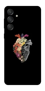 Чехол на Samsung Galaxy M55 Heart with flowers фото 1 из 1